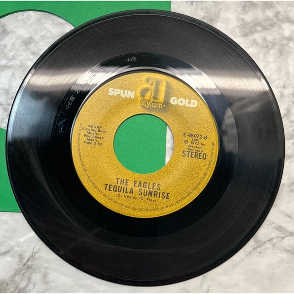 The Eagles Tequila Sunrise / Already Gone 45 Vinyl 70s Classic Rock Asylum 45072 - Picture 4 of 6
